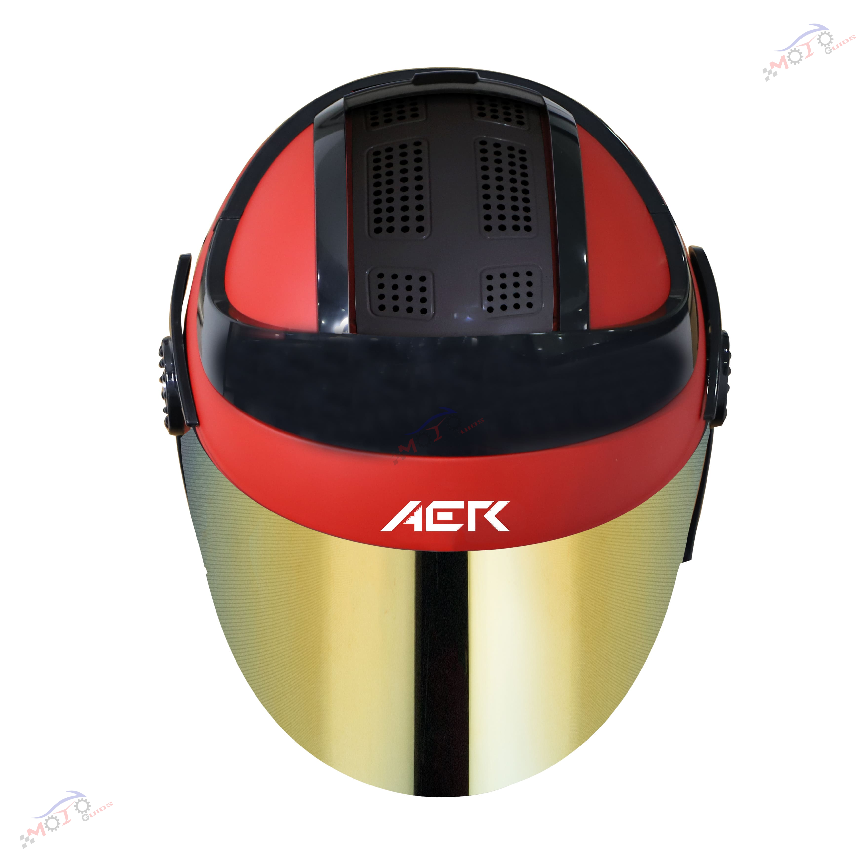 SB-29 AER MAT (FITTED WITH CLEAR VISOR WITH EXTRA CHROME GOLD VISOR FREE) 